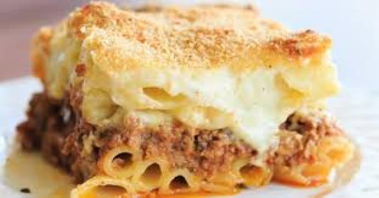 معكرونة بالشاميل لحمة