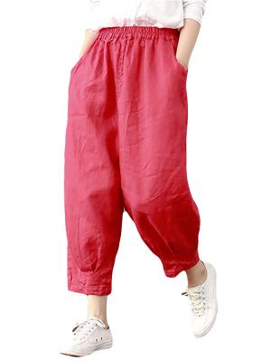 بنطلون نسائي فضفاض